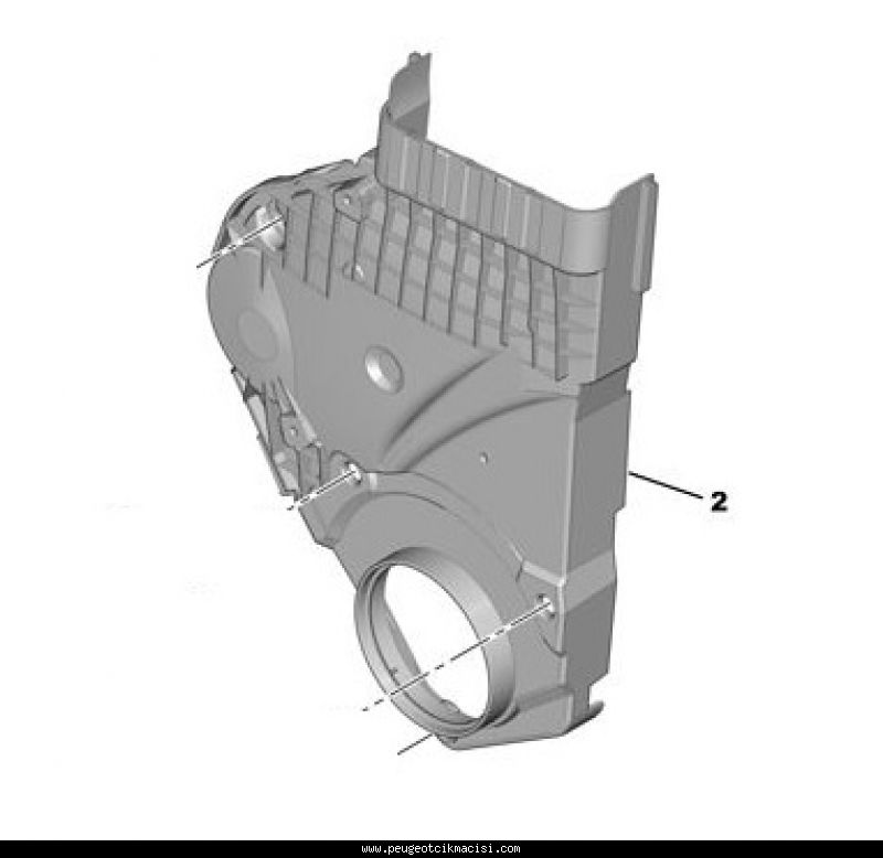 Peugeot 106 Alt Triger Kapağı