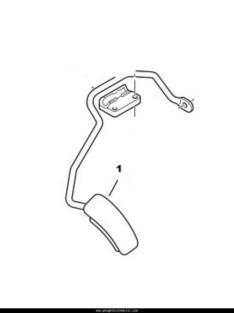 Peugeot 106 Gaz Pedalı