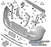 PEUGEOT 3008 ARKA TAMPON SENSÖRSÜZ 