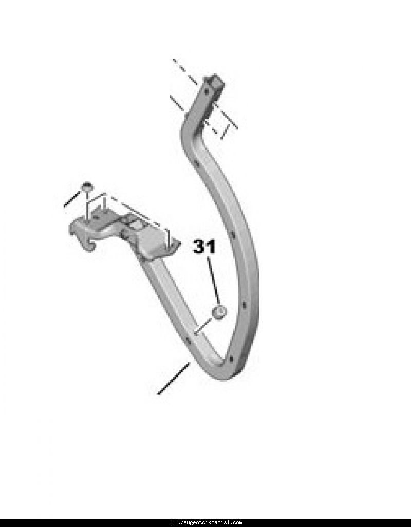 PEUGEOT 301 BAGAJ MENTEŞESİ